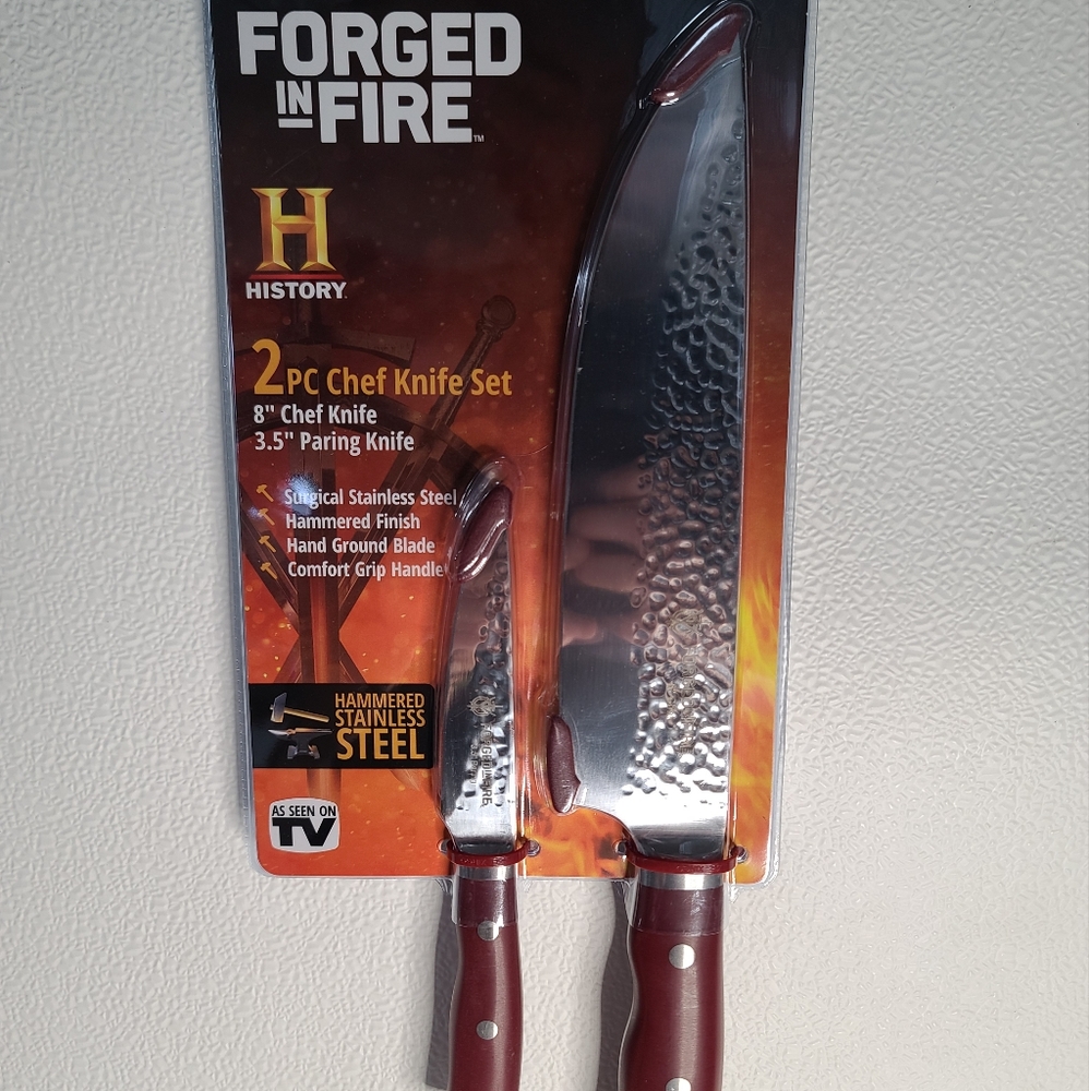 Forged in Fire Pairing & Chef Knife 2 Pack!